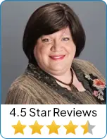 Penelope Bach attorney, with a 4.5-star review rating displayed below